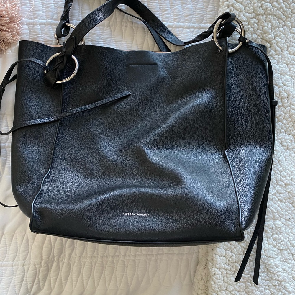 “Kate Soft Tote Black Work Tote”